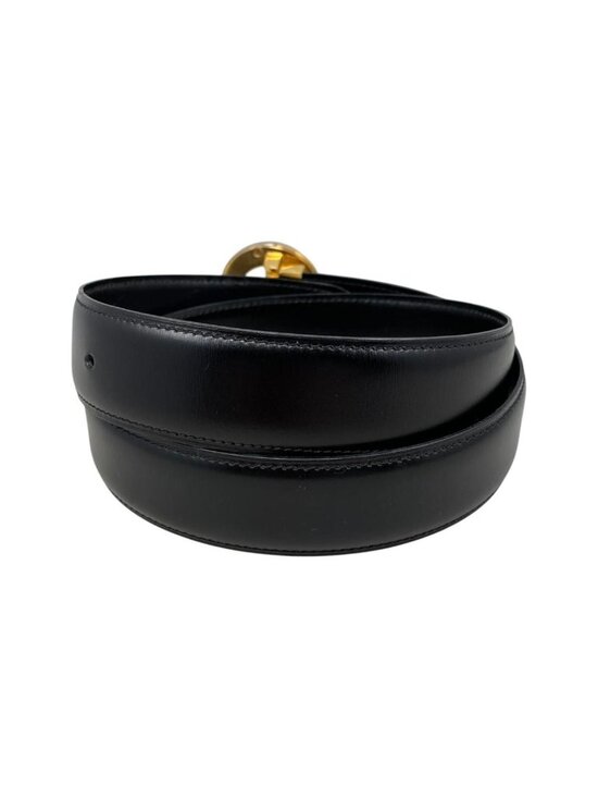 Cartier Belt Trinity Leather Black Gold Silver main image 9